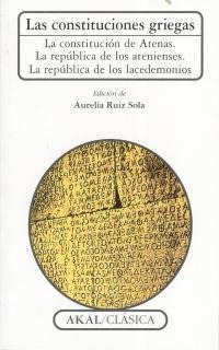 Las constituciones griegas Las constituciones griegas
