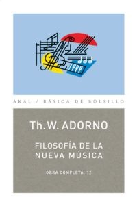 Filosofía de la nueva música Filosofía de la nueva música