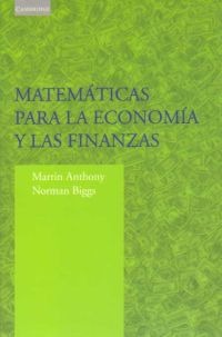 Matemáticas para la economía y las finanzas Matemáticas para la economía y las finanzas