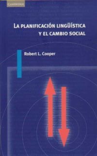 La planificación lingüística y el cambio social